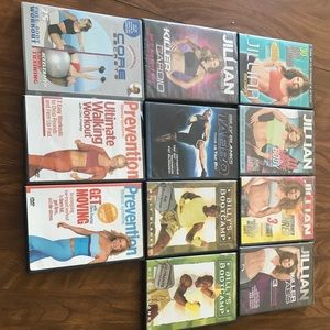 11 fitness exercise dvd Jillian Michaels tae bo